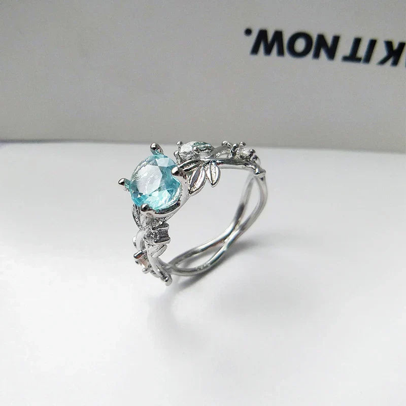 Shimmering Moonstone Ring