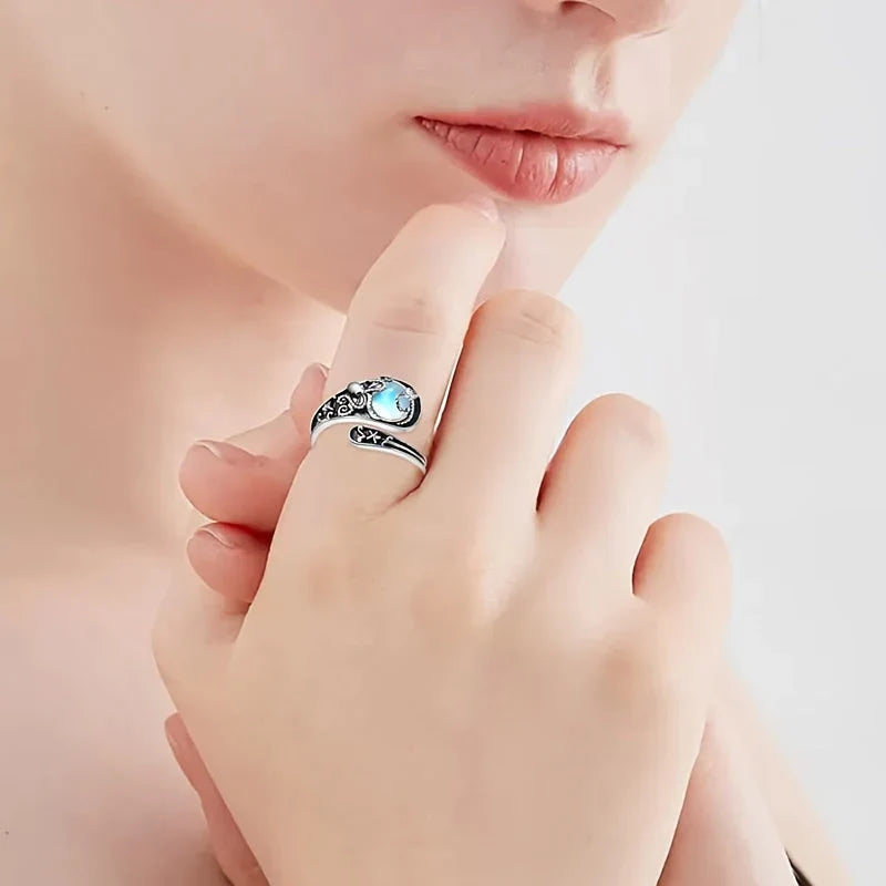Emanuela Moonstone Ring