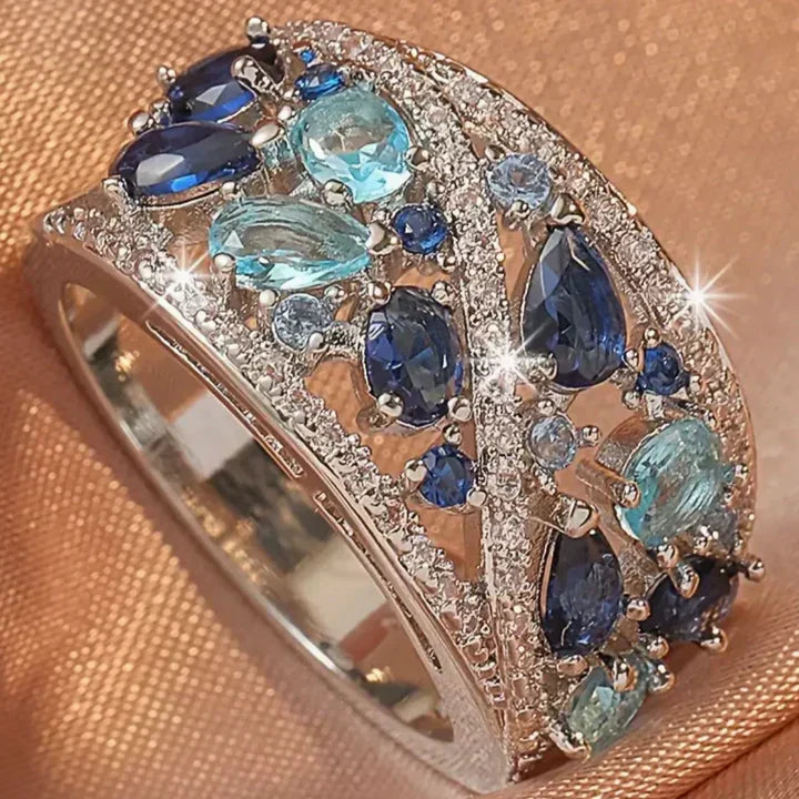 Ring with Floral Engraving