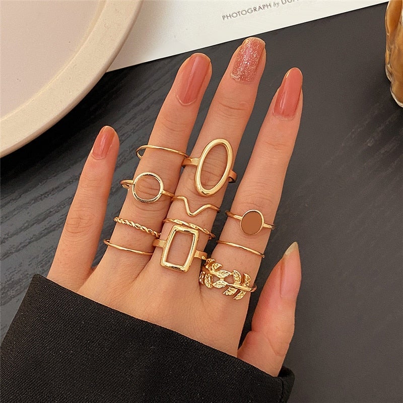 Set of 11 Vintage Rings