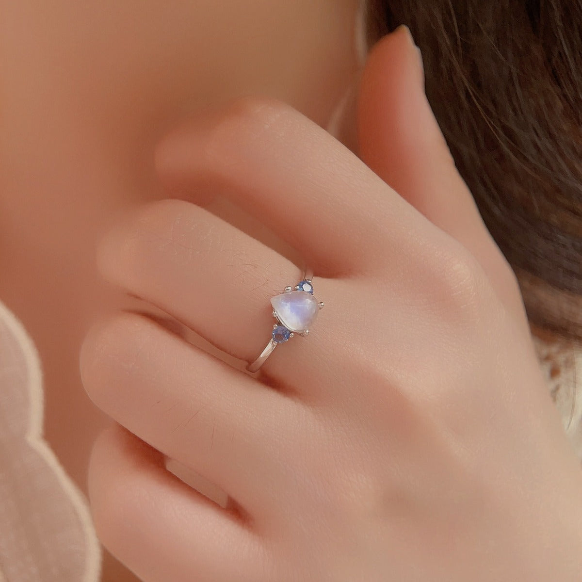 Luiza Moonstone Ring