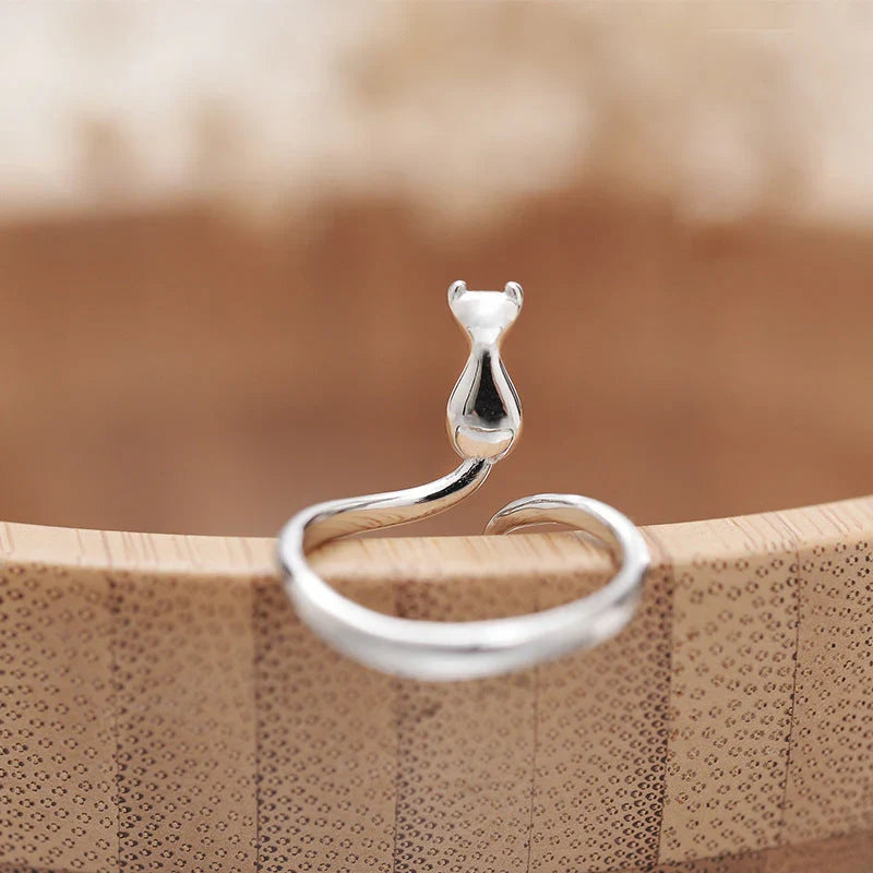 Vintage Cat Ring