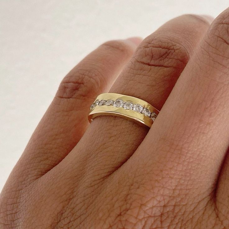 Silver Ocean Waves Ring