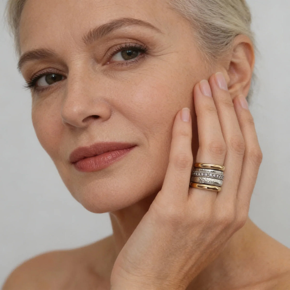 Vintage Gold Multi-Layer Ring
