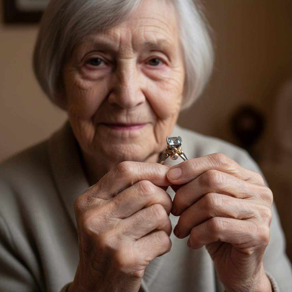 Ring with Blue Stone