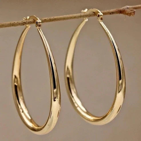 Elegant Oval Earrings for Women