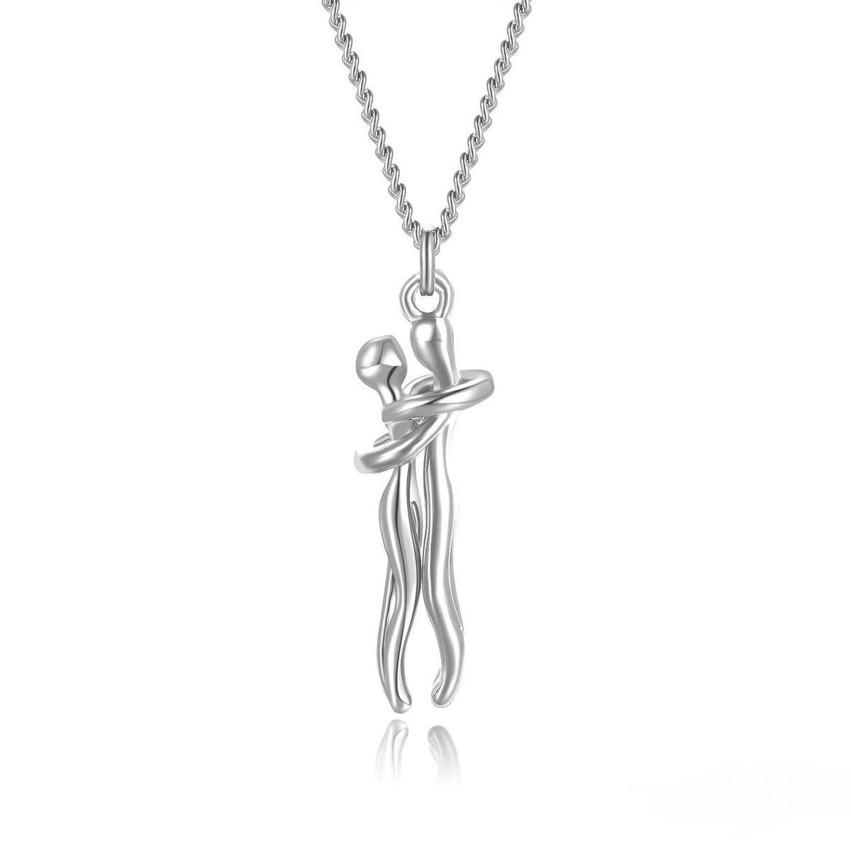 Hug Pendant Necklace: Symbol of Love and Connection