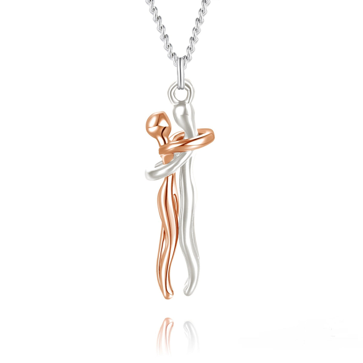 Hug Pendant Necklace: Symbol of Love and Connection