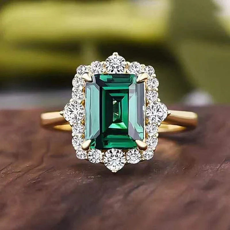 Emerald Princess Ring
