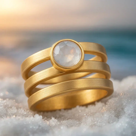 Layered Asian-Inspired Ring