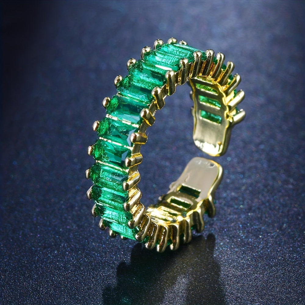 Ring with Emerald Stone