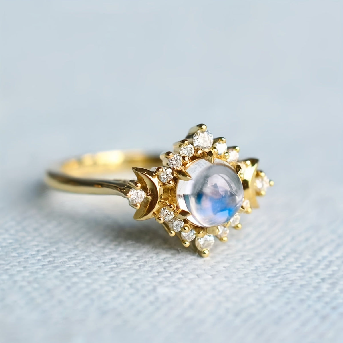 Eliza Moonstone Ring