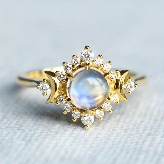 Eliza Moonstone Ring
