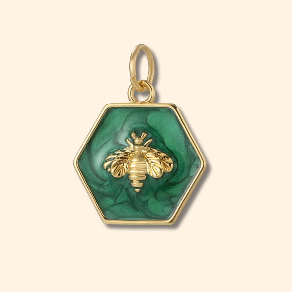 Glamorous Charms with Cubic Zirconia, Gemstones, and Enamel for Your Necklace