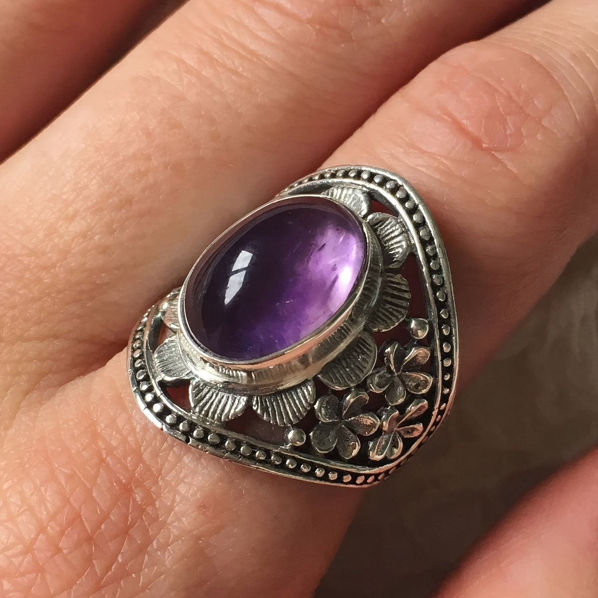 Haida Amethyst Ring
