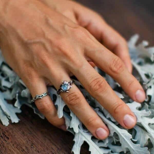 Elizabeth Moonstone Ring