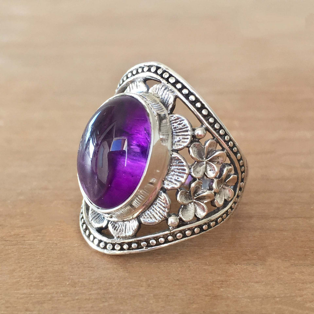 Haida Amethyst Ring