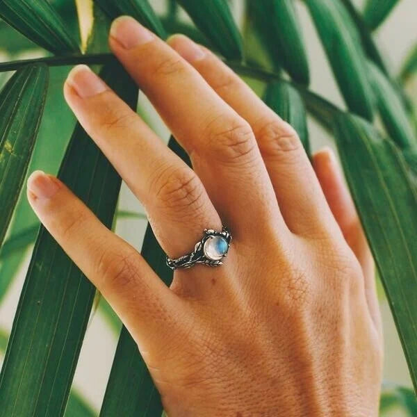 Elizabeth Moonstone Ring