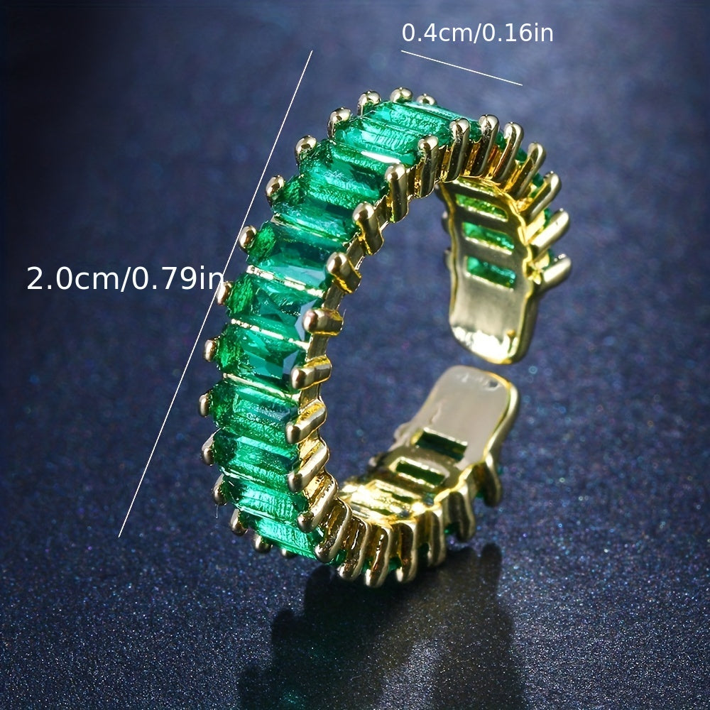 Ring with Emerald Stone