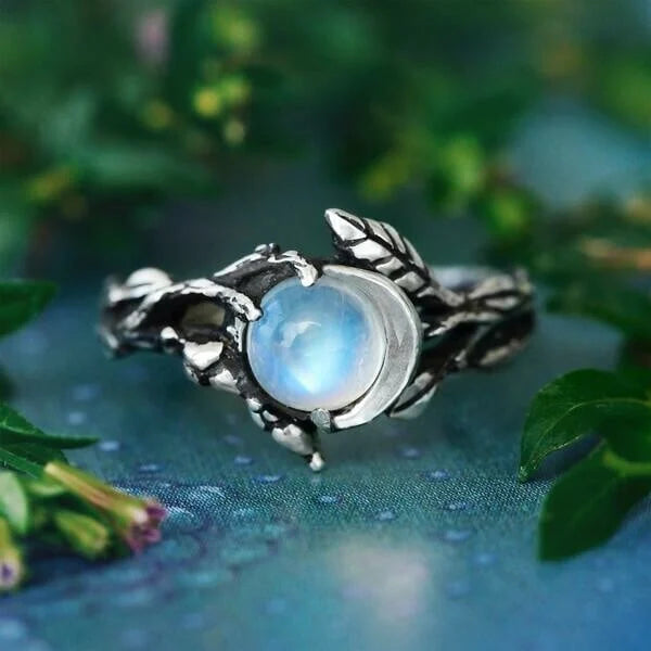Elizabeth Moonstone Ring