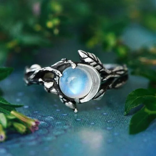 Elizabeth Moonstone Ring