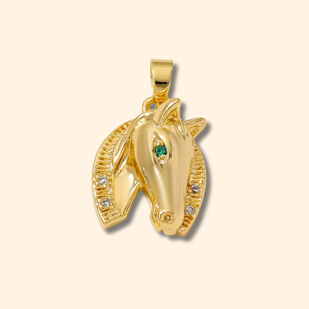 Glamorous Charms with Cubic Zirconia, Gemstones, and Enamel for Your Necklace