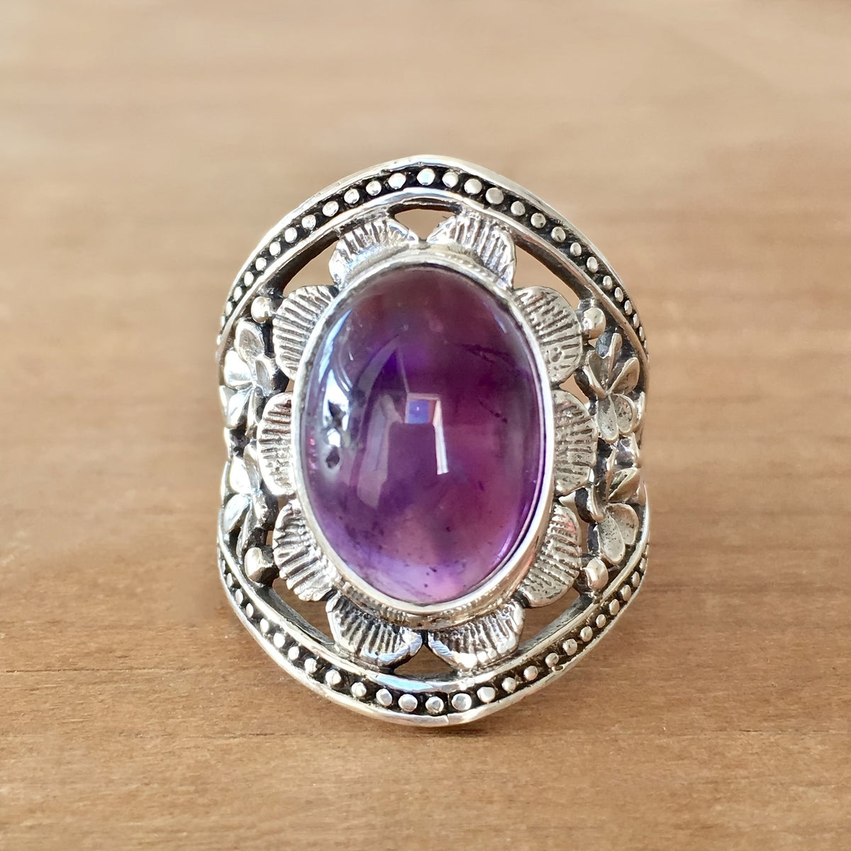 Haida Amethyst Ring