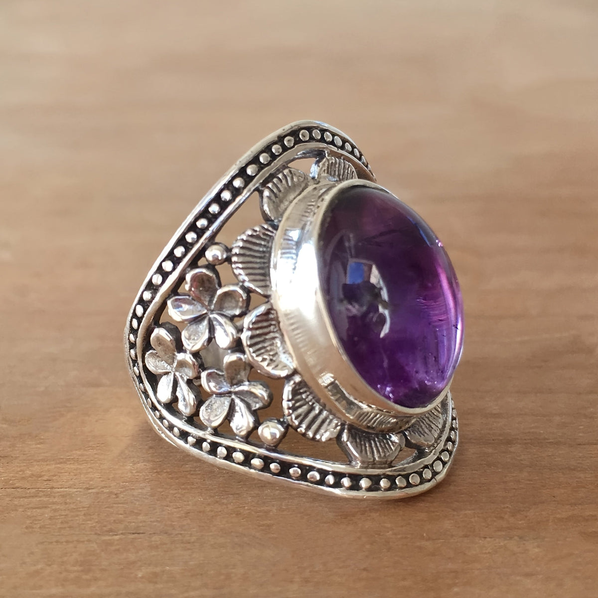 Haida Amethyst Ring