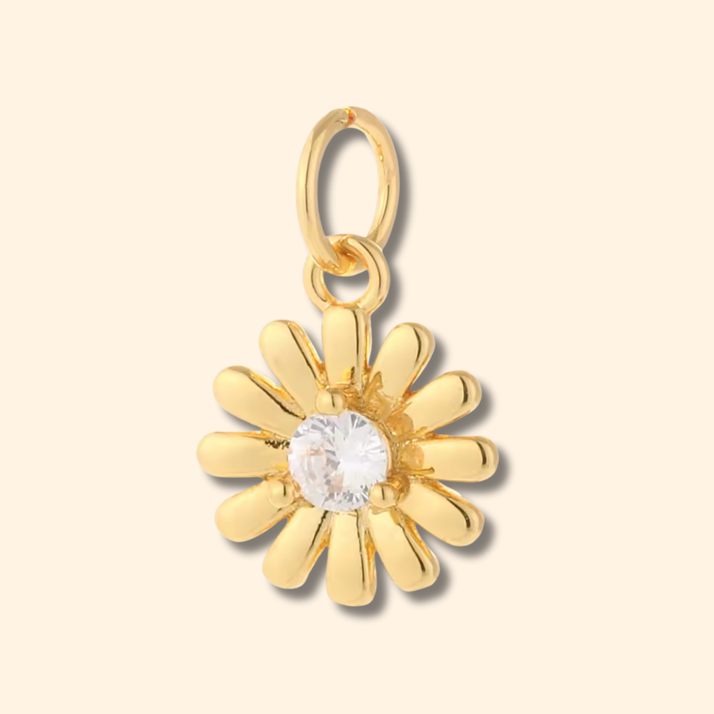 Glamorous Charms with Cubic Zirconia, Gemstones, and Enamel for Your Necklace