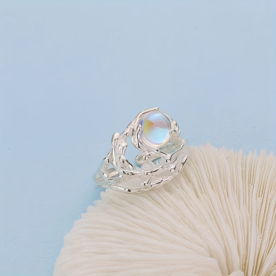Teresa Ring with Moonstone