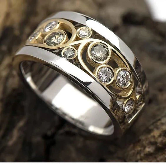 Sparkling Butterfly Ring