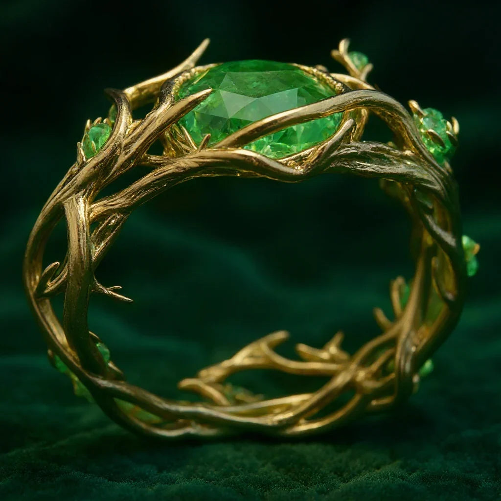 Enchanted Forest Elven Ring