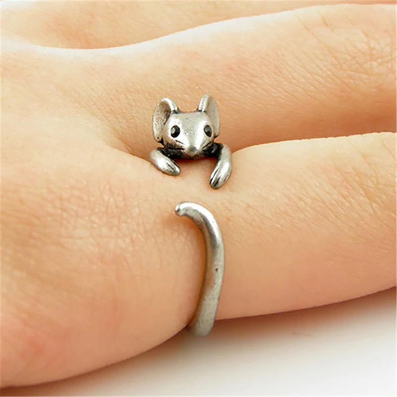 Vintage Mouse Ring