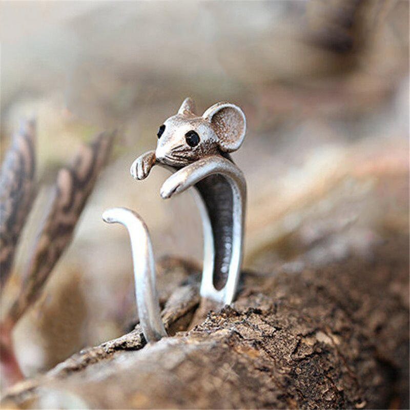 Vintage Mouse Ring