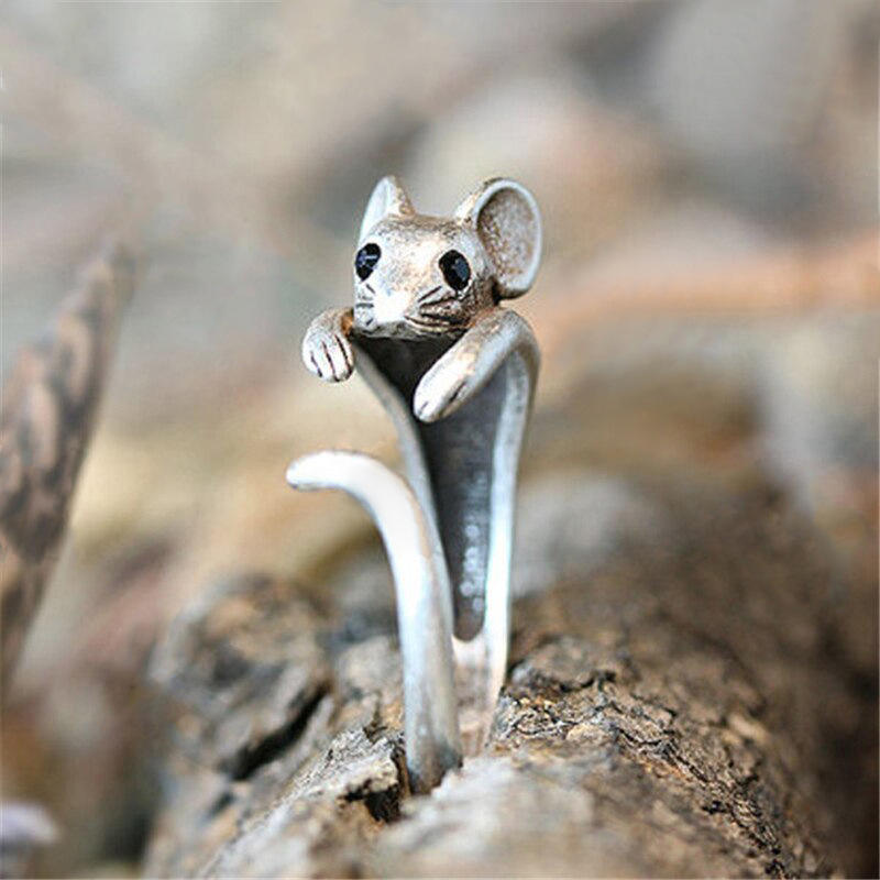 Vintage Mouse Ring