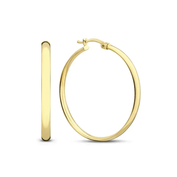 Classic hoop earrings for everyday wear