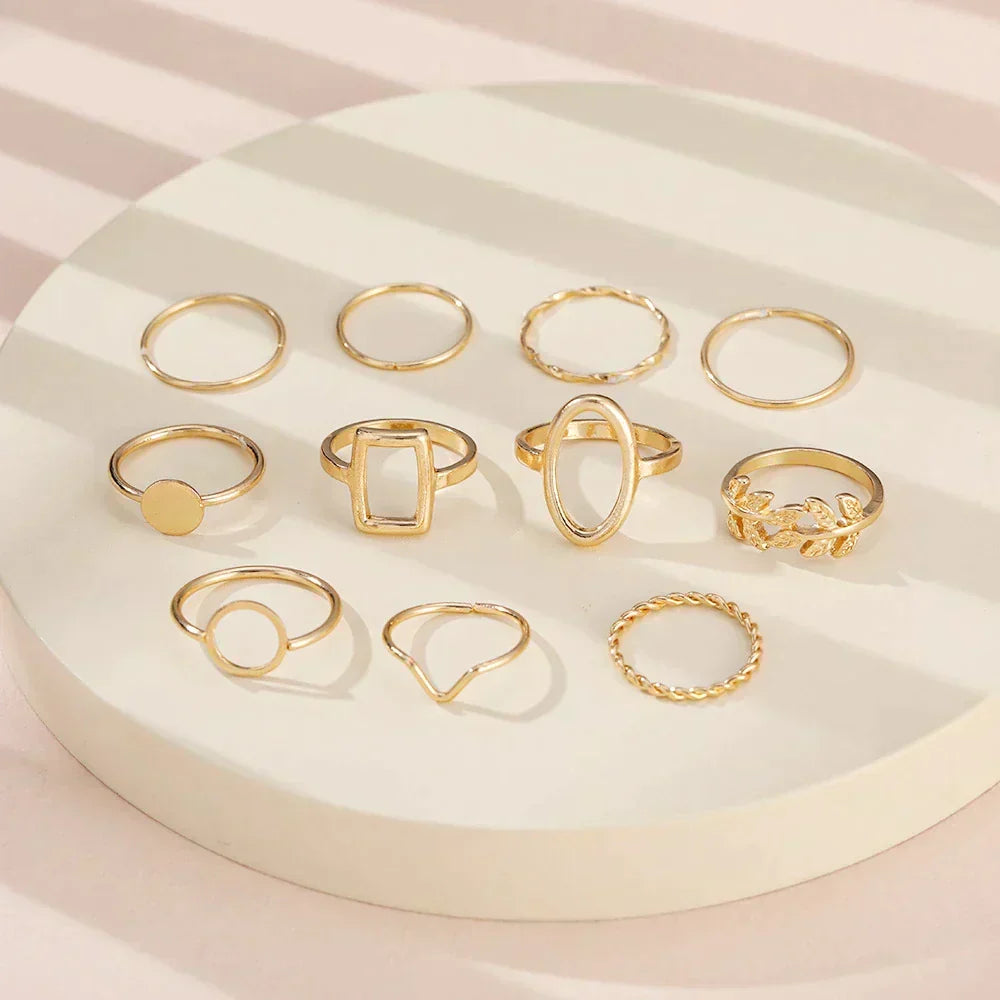 Set of 11 Vintage Rings