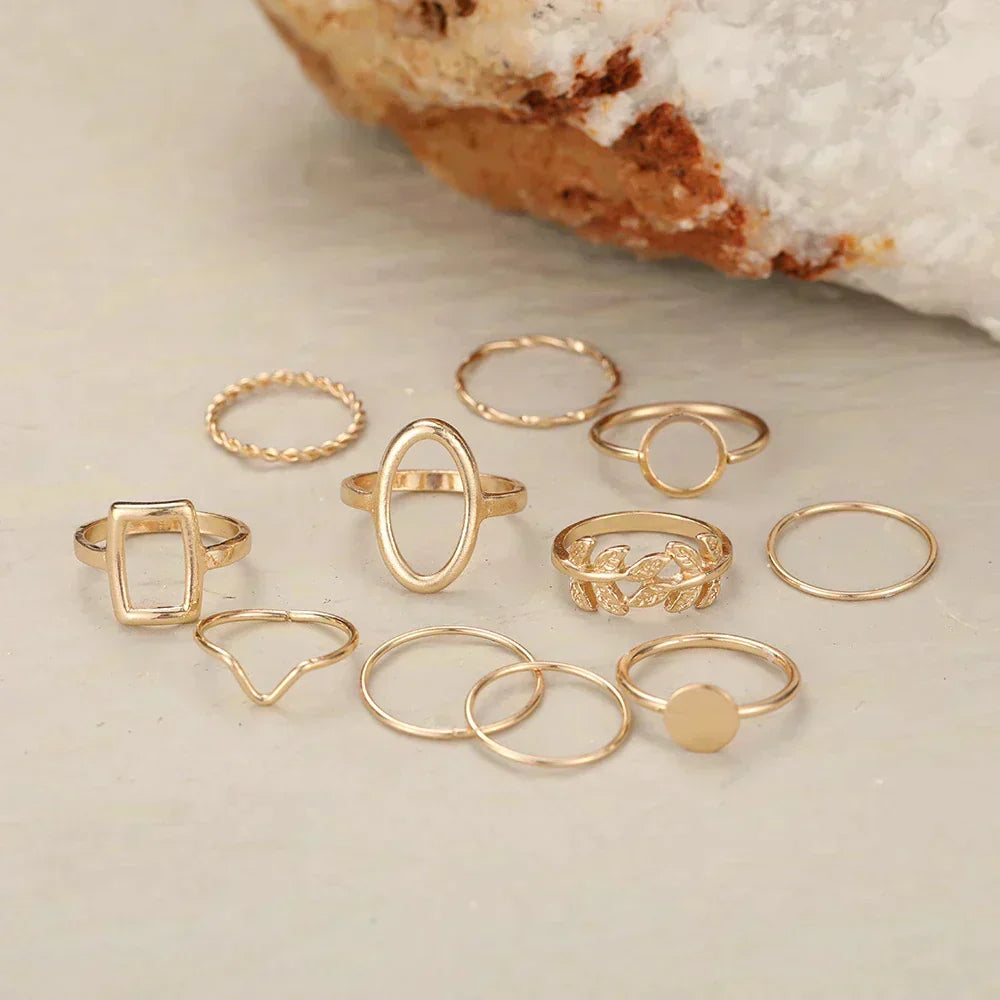 Set of 11 Vintage Rings