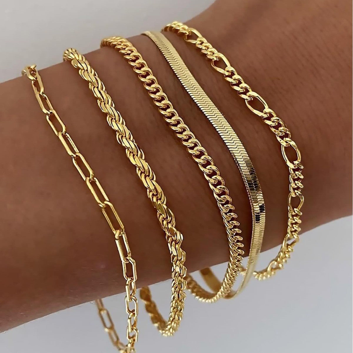 Shimmering multi-layered bracelet sets for every occasion