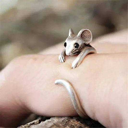 Vintage Mouse Ring