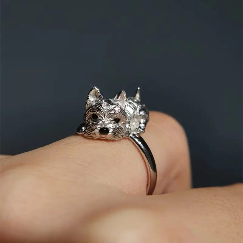 Retro-Style Dog Ring