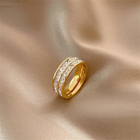 Luxury Crystal Ring