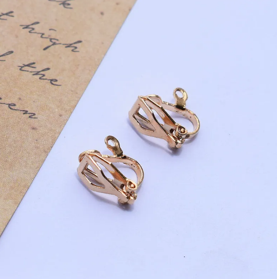 Earring Findings for Custom Earrings: Connectors, Hooks, and Clips