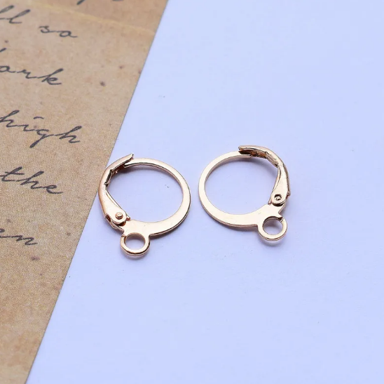 Earring Findings for Custom Earrings: Connectors, Hooks, and Clips