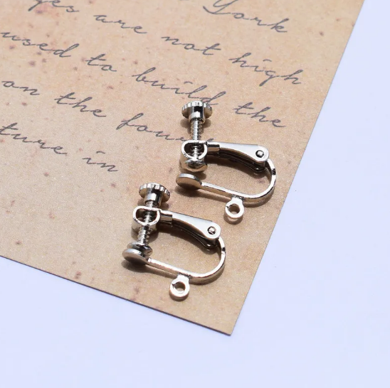 Earring Findings for Custom Earrings: Connectors, Hooks, and Clips