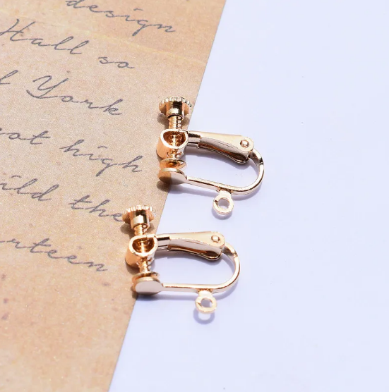 Earring Findings for Custom Earrings: Connectors, Hooks, and Clips