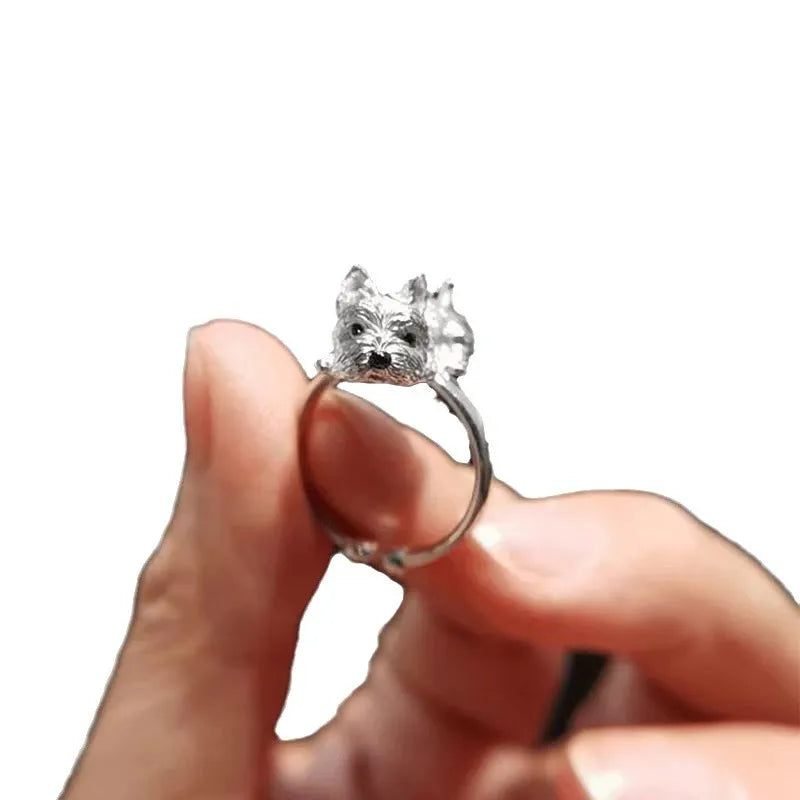 Retro-Style Dog Ring