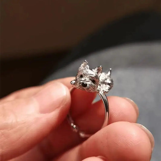 Retro-Style Dog Ring