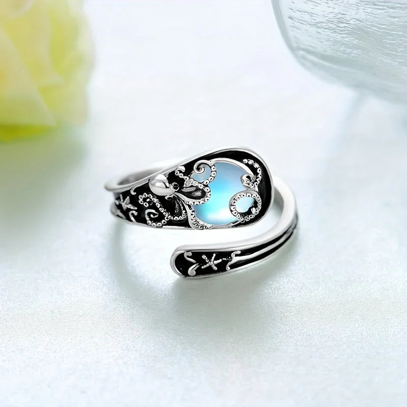 Emanuela Moonstone Ring