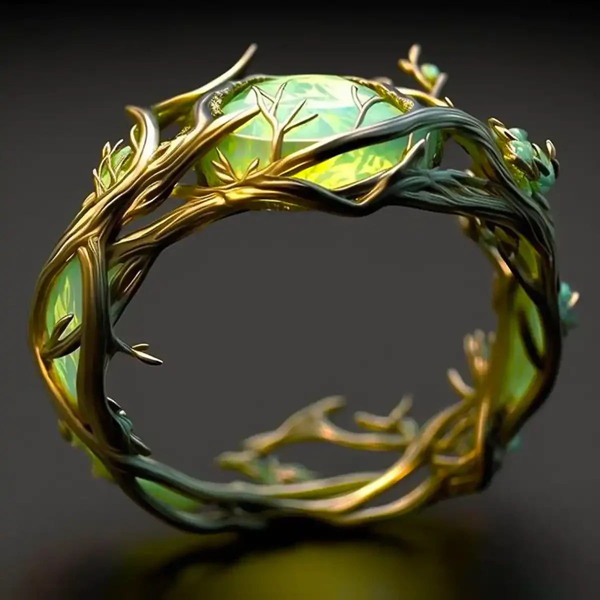 Enchanted Forest Elven Ring